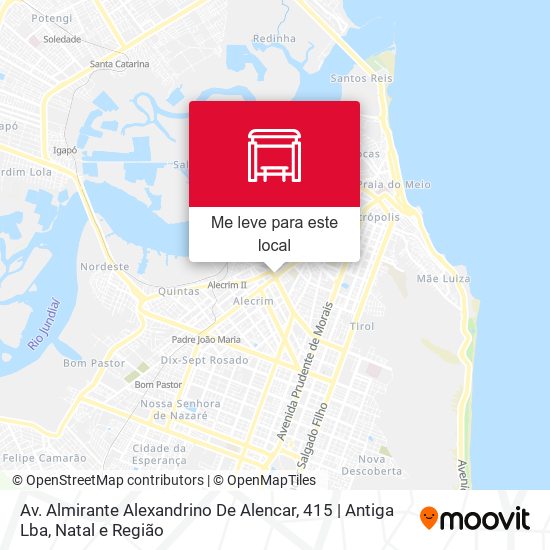 Av. Almirante Alexandrino De Alencar, 415 | Antiga Lba mapa