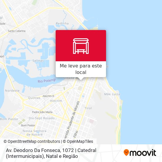 Av. Deodoro Da Fonseca, 1072 | Catedral (Intermunicipais) mapa