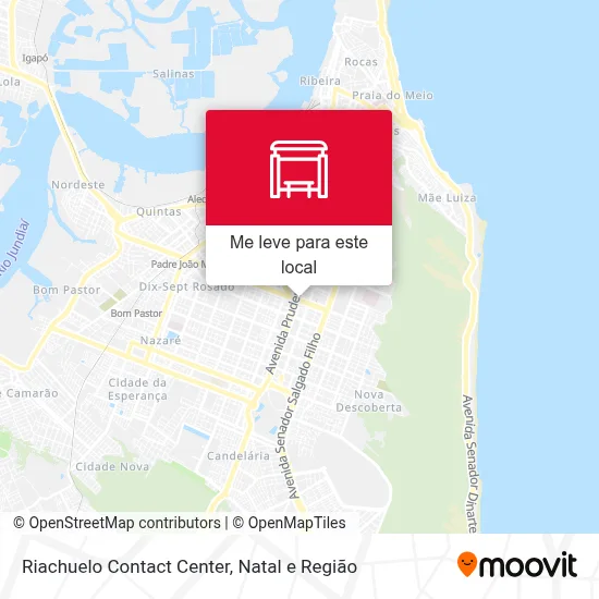Riachuelo Contact Center mapa