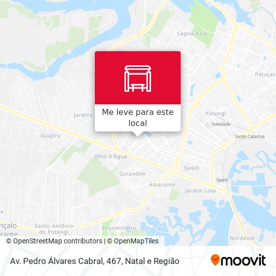Av. Pedro Álvares Cabral, 467 mapa