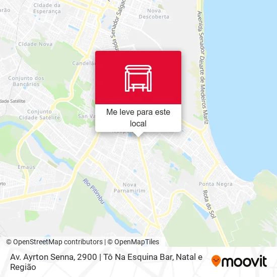 Av. Ayrton Senna, 2900 | Tô Na Esquina Bar mapa
