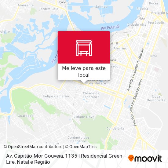 Av. Capitão-Mor Gouveia, 1135 | Residencial Green Life mapa