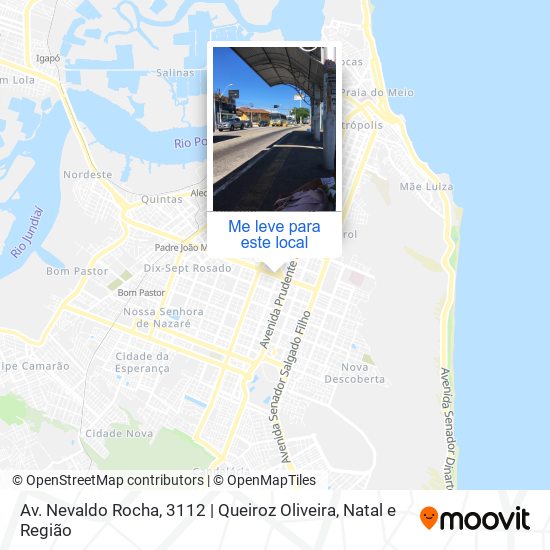 Como chegar até Av. Bernardo Vieira, 3112 | Queiroz Oliveira em Lagoa Nova  de Ônibus ou Trem?