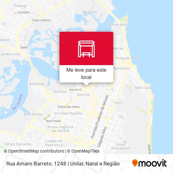 Rua Amaro Barreto, 1248 | Unilar mapa