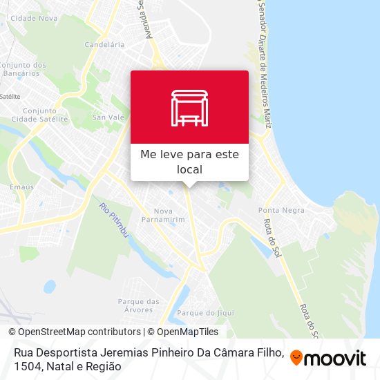 Rua Desportista Jeremias Pinheiro Da Câmara Filho, 1504 mapa