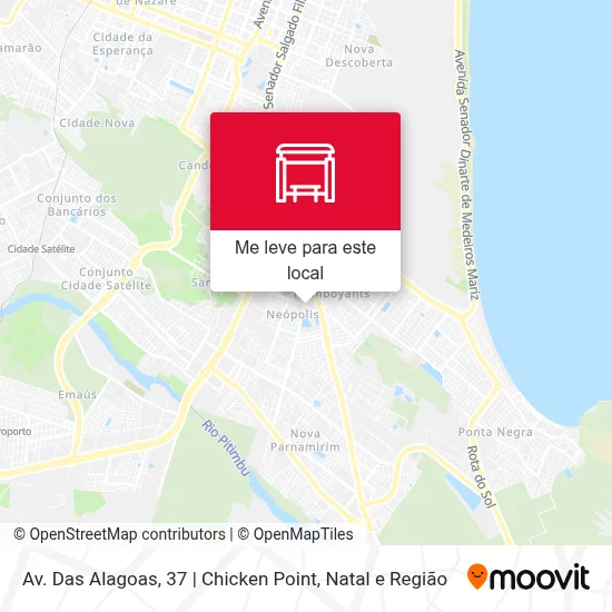 Av. Das Alagoas, 37 | Chicken Point mapa