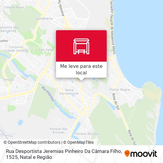 Rua Desportista Jeremias Pinheiro Da Câmara Filho, 1525 mapa