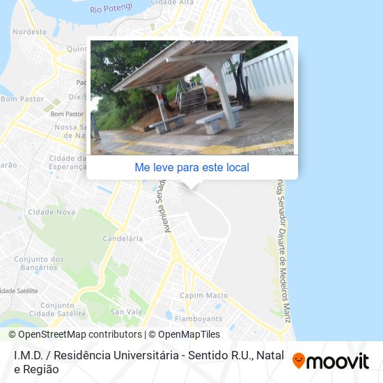 Av. Capitão-Mor Gouveia, 2880 | Imd / Residência Universitária Ufrn mapa
