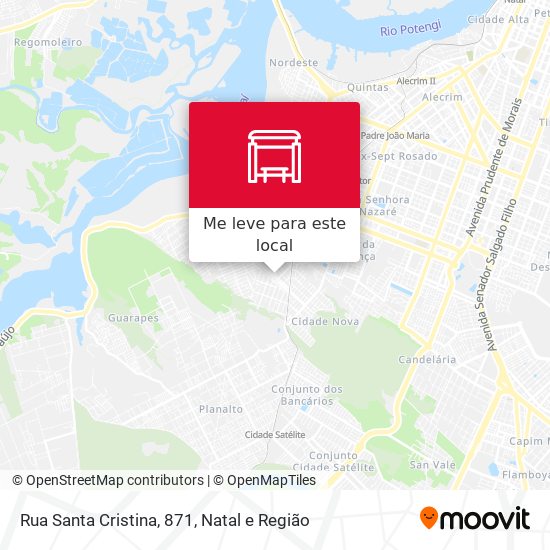 Rua Santa Cristina, 871 mapa