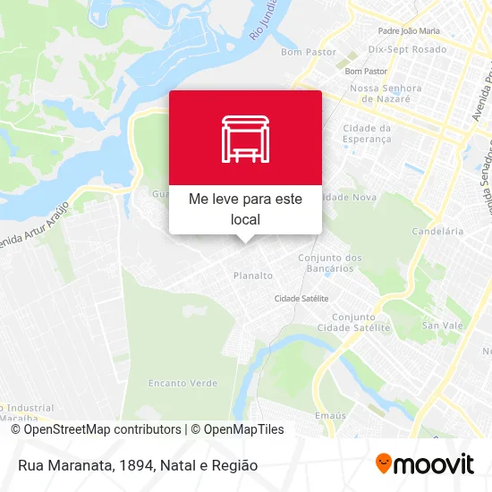 Rua Maranata, 1894 mapa