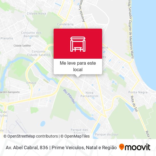 Av. Abel Cabral, 836 | Prime Veículos mapa