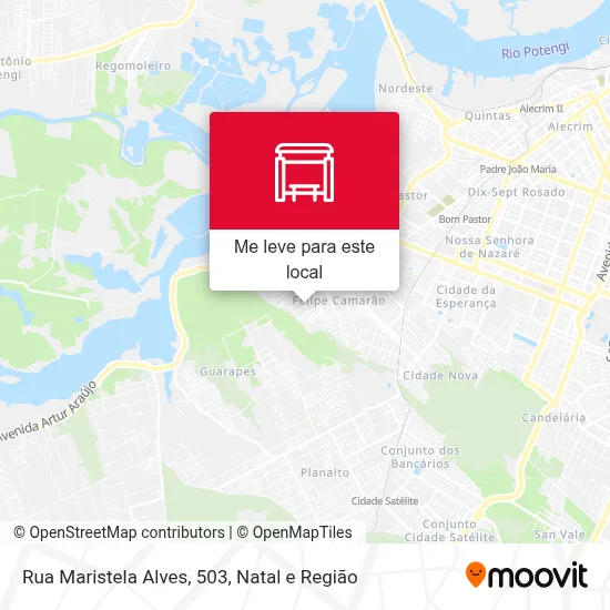 Rua Maristela Alves, 503 mapa