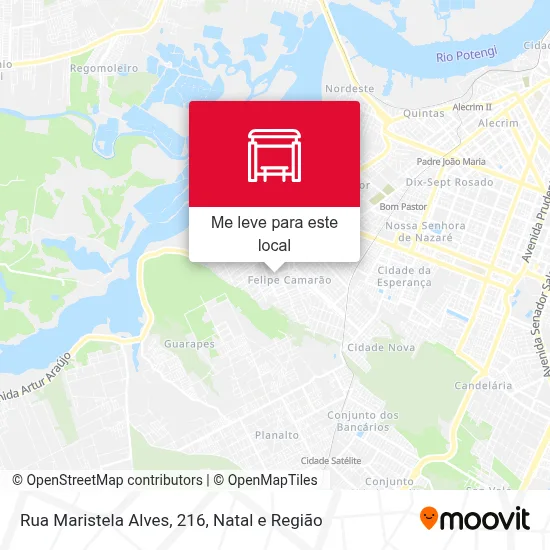 Rua Maristela Alves, 216 mapa
