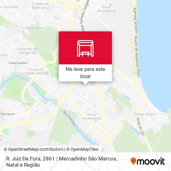 Rua  Juiz De Fora, 2861 | Mercadinho São Marcos mapa