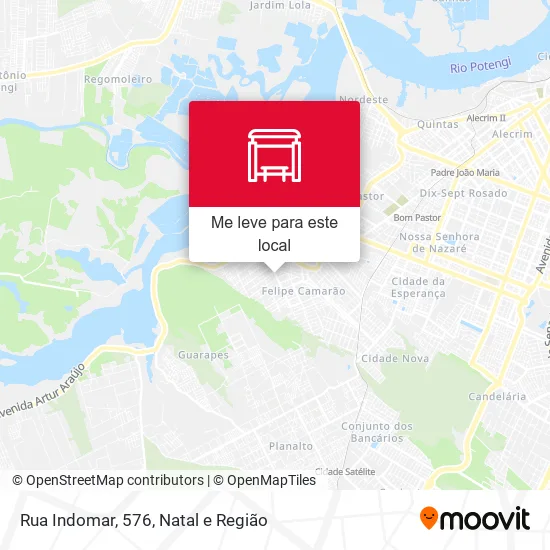 Rua Indomar, 576 mapa