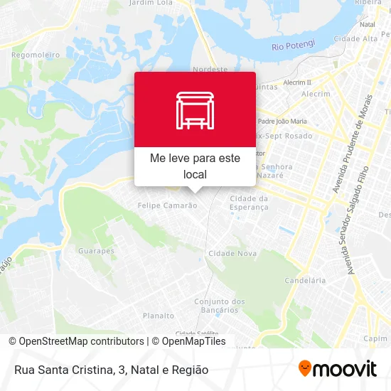 Rua Santa Cristina, 3 mapa
