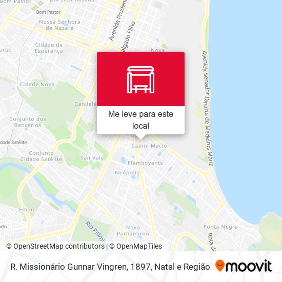 R. Missionário Gunnar Vingren, 1897 mapa