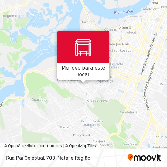 Rua Pai Celestial, 703 mapa