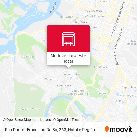 Rua Doutor Francisco De Sá, 263 mapa