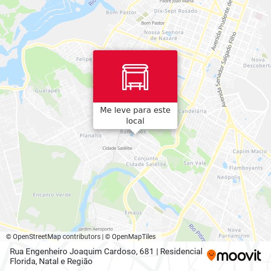 Rua Engenheiro Joaquim Cardoso, 681 | Residencial Florida mapa