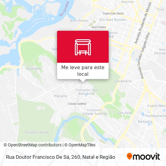 Rua Doutor Francisco De Sá, 260 mapa
