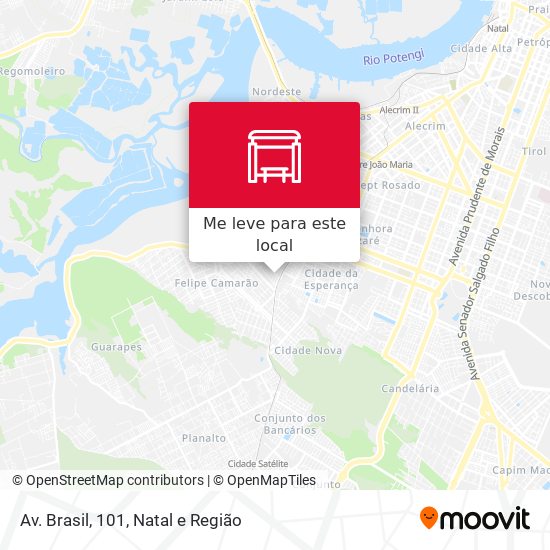 Av. Brasil, 101 mapa