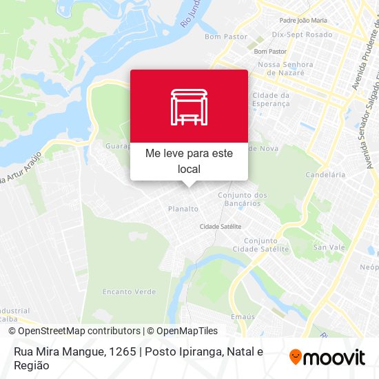 Rua Mira Mangue, 1265 | Posto Ipiranga mapa