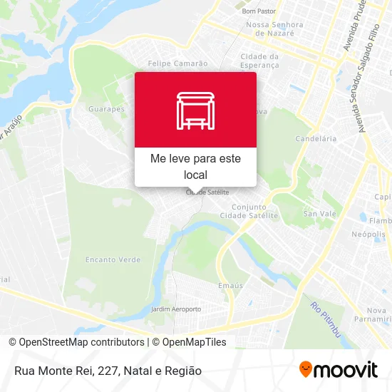 Rua Monte Rei, 227 mapa
