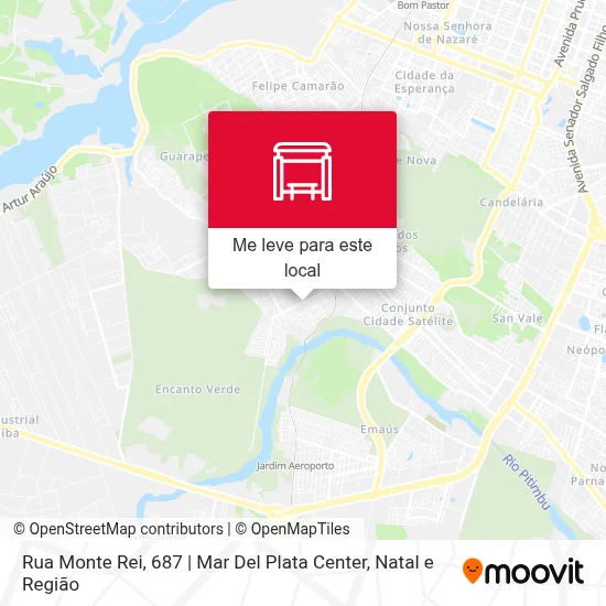 Rua Monte Rei, 687 | Mar Del Plata Center mapa