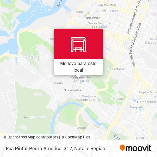 Rua Pintor Pedro Américo, 312 mapa