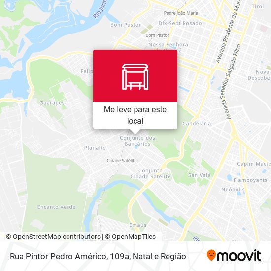Rua Pintor Pedro Américo, 109a mapa