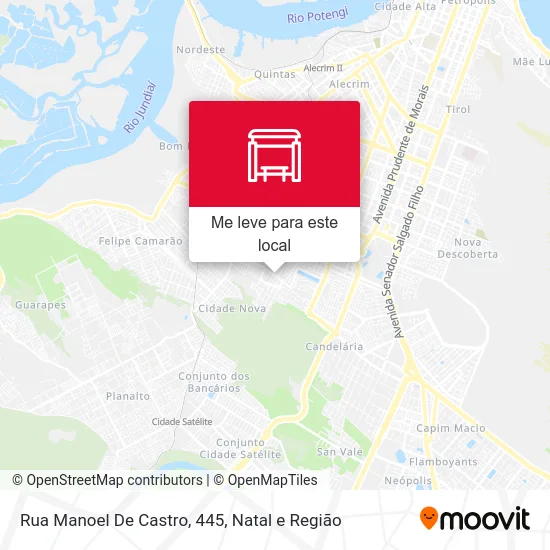Rua Manoel De Castro, 445 mapa