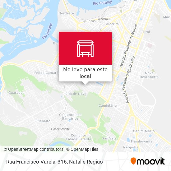 Rua Francisco Varela, 316 mapa