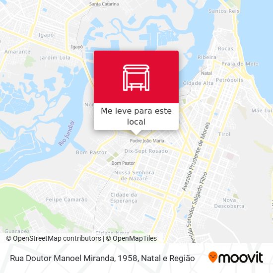 Rua Doutor Manoel Miranda, 1958 mapa