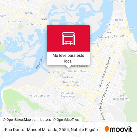 Rua Doutor Manoel Miranda, 2554 mapa