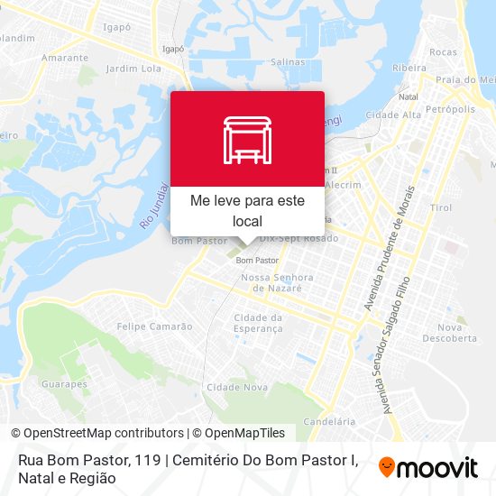 Rua Bom Pastor, 119 | Cemitério Do Bom Pastor I mapa