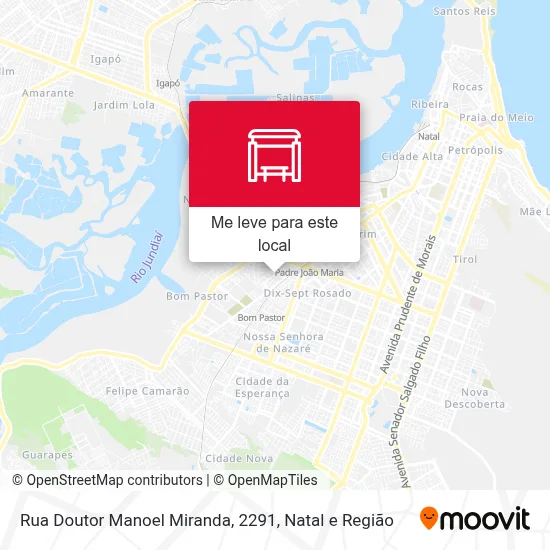 Rua Doutor Manoel Miranda, 2291 mapa