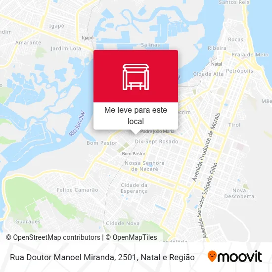 Rua Doutor Manoel Miranda, 2501 mapa
