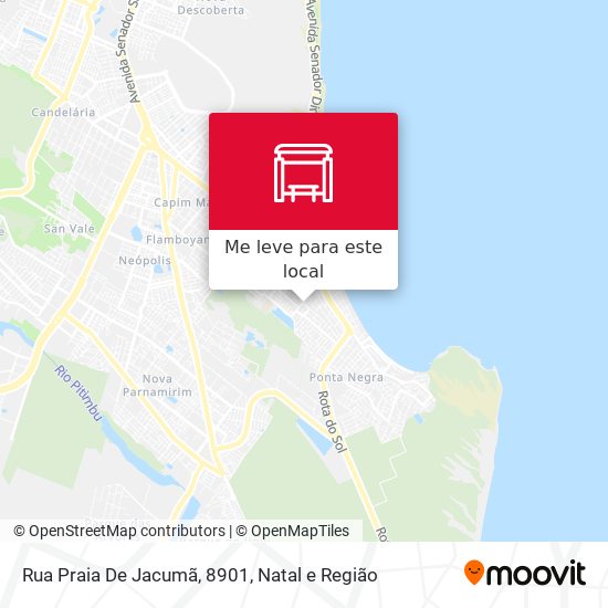 Rua Praia De Jacumã, 8901 mapa
