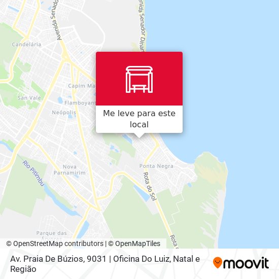 Av. Praia De Búzios, 9031 | Oficina Do Luiz mapa
