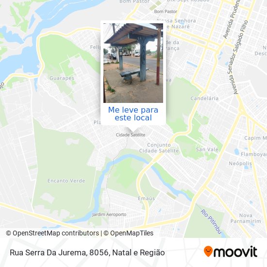 Rua Serra Da Jurema, 8056 mapa