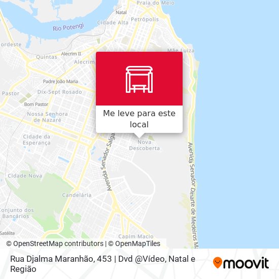 Rua Djalma Maranhão, 453 | Dvd @Vídeo mapa