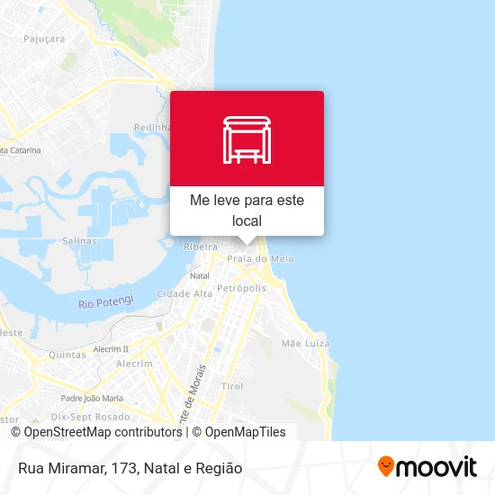 Rua Miramar, 173 mapa
