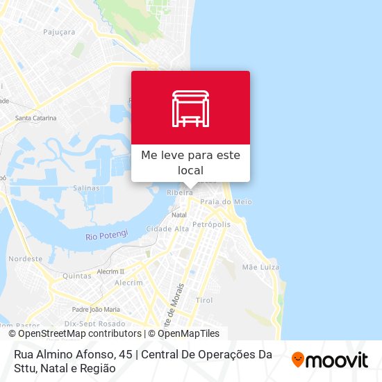 Rua Almino Afonso, 45 | Central De Operações Da Sttu mapa