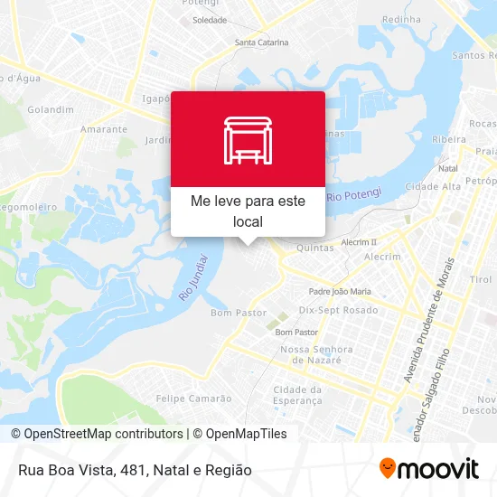 Rua Boa Vista, 481 mapa