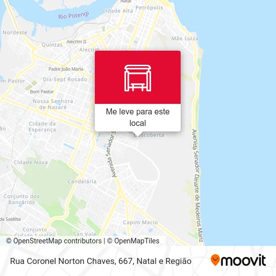 Rua  Coronel Norton Chaves, 667 mapa