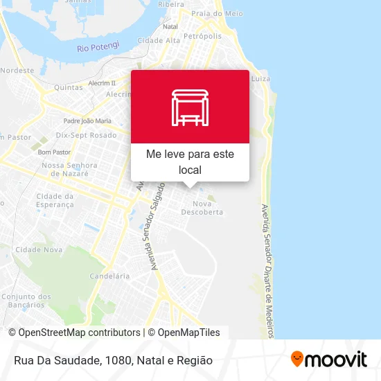 Rua Da Saudade, 1080 mapa