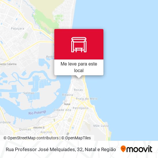 Rua Professor José Melquíades, 32 mapa