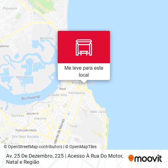 Av. 25 De Dezembro, 225 | Acesso À Rua Do Motor mapa