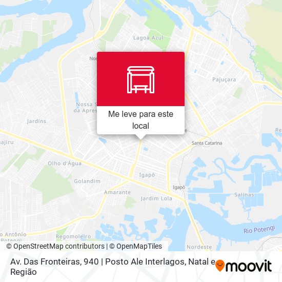 Av. Das Fronteiras, 940 | Posto Ale Interlagos mapa